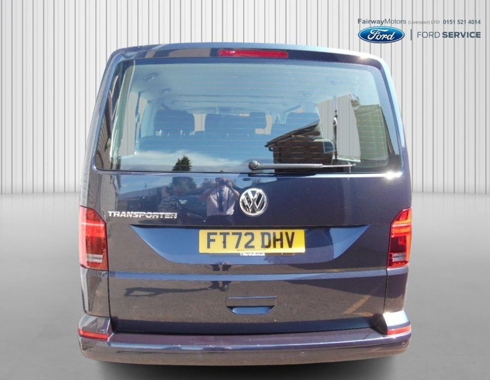 Volkswagen Transporter Shuttle 2.0 Shuttle Se Tdi Blue #4