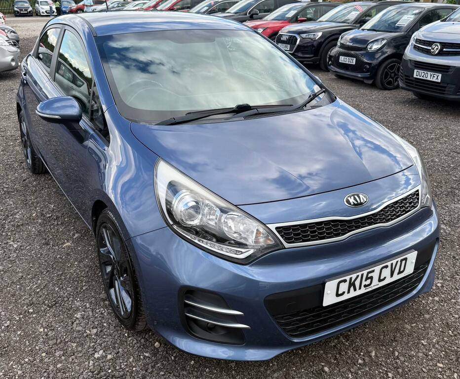 Kia RIO 3 Blue #5