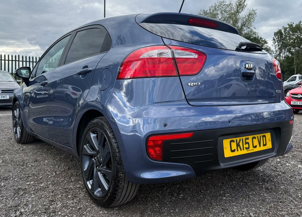 Kia RIO 3 Blue #4