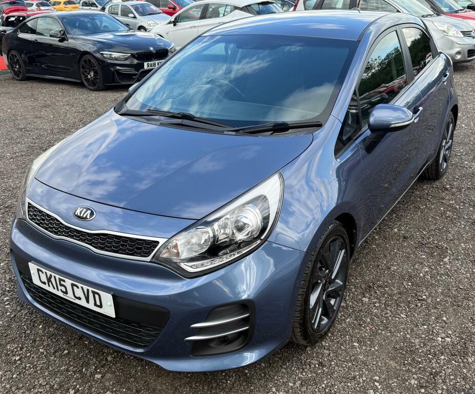 Kia RIO 3 Blue #3