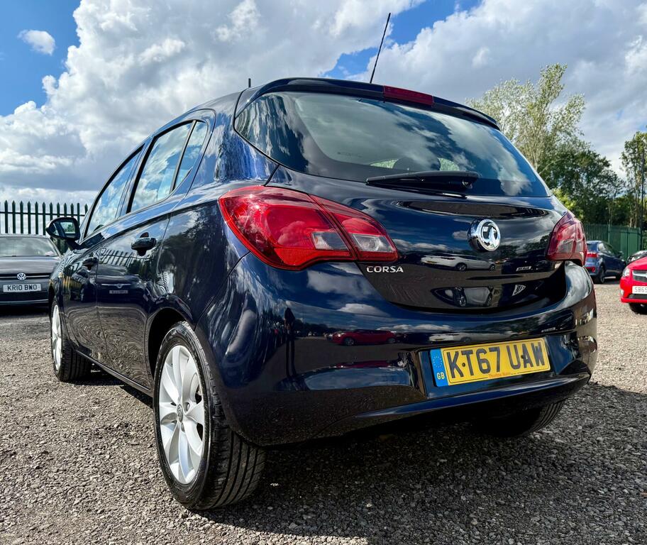 Vauxhall Corsa 1.4I Ecotec Energy Euro 6 Ac KT67UAW Blue #4