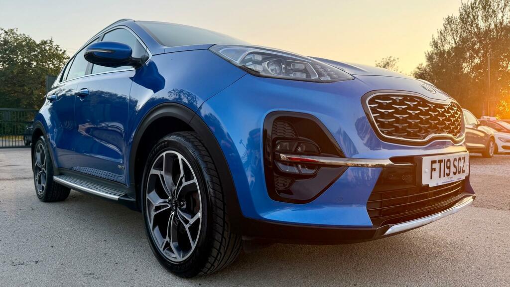 Kia Sportage 1.6 Crdi Gt-line Dct Awd Euro 6 Ss Blue