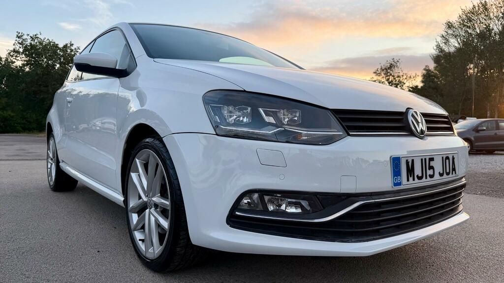 Volkswagen Polo 1.2 Tsi Bluemotion Tech Sel Euro 6 Ss White