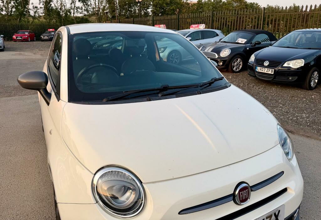 Fiat 500 S White #2