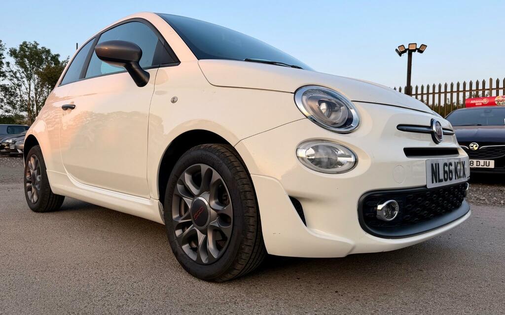 Fiat 500 S White