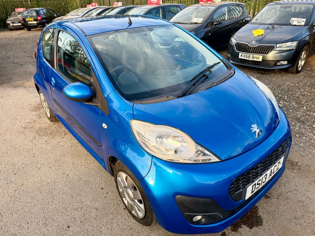 Peugeot 107 Active Blue #2