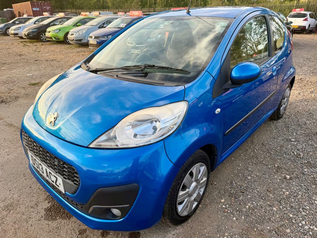 Peugeot 107 Active Blue #4