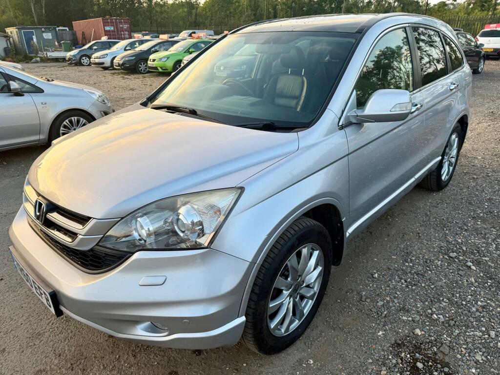 Honda Cr-V Ex Silver #3