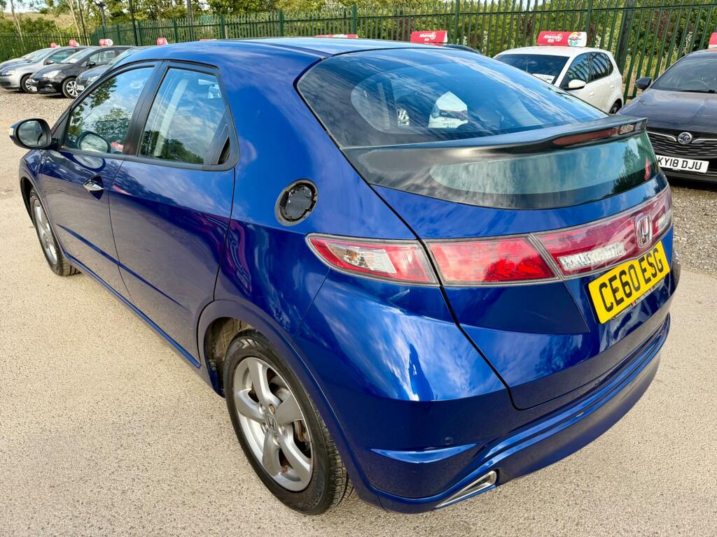 Honda Civic Si Blue #4