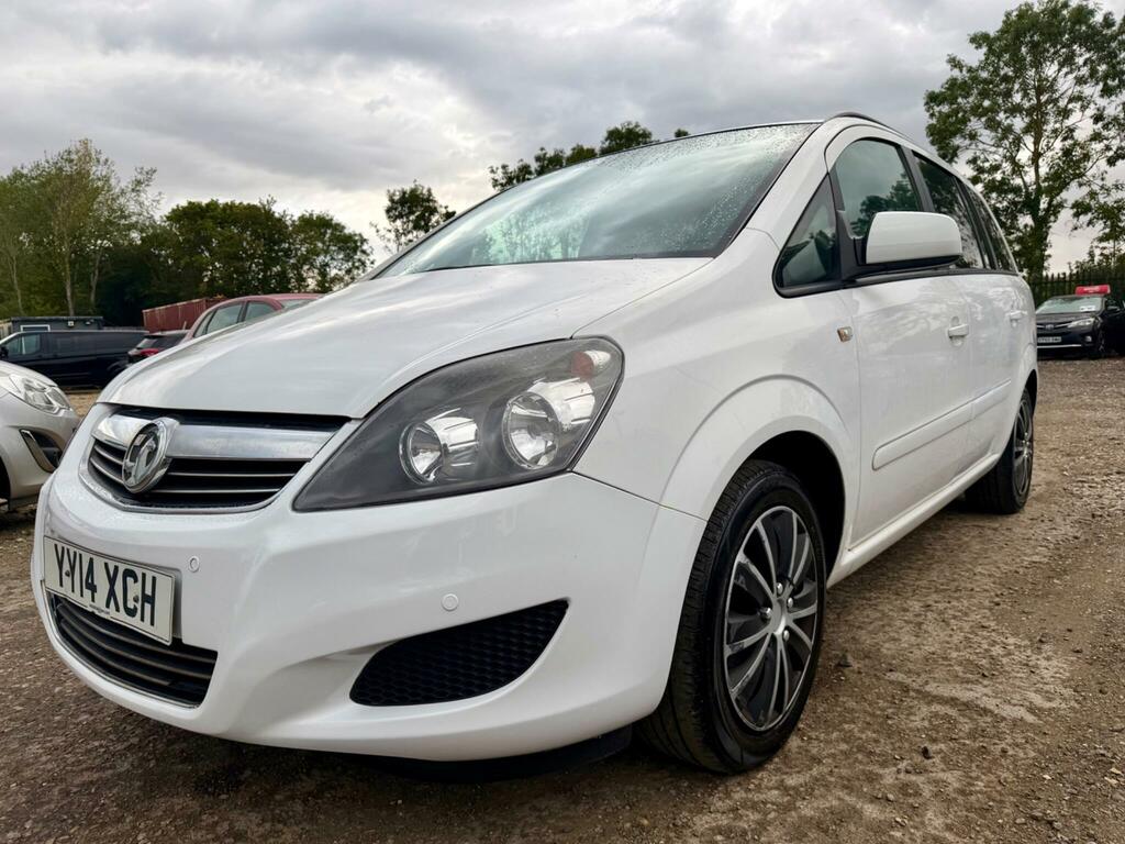 Vauxhall Zafira Exclusiv White #3