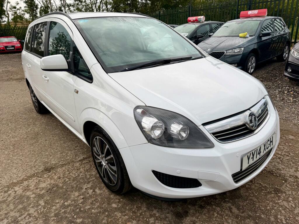 Vauxhall Zafira Exclusiv White #6