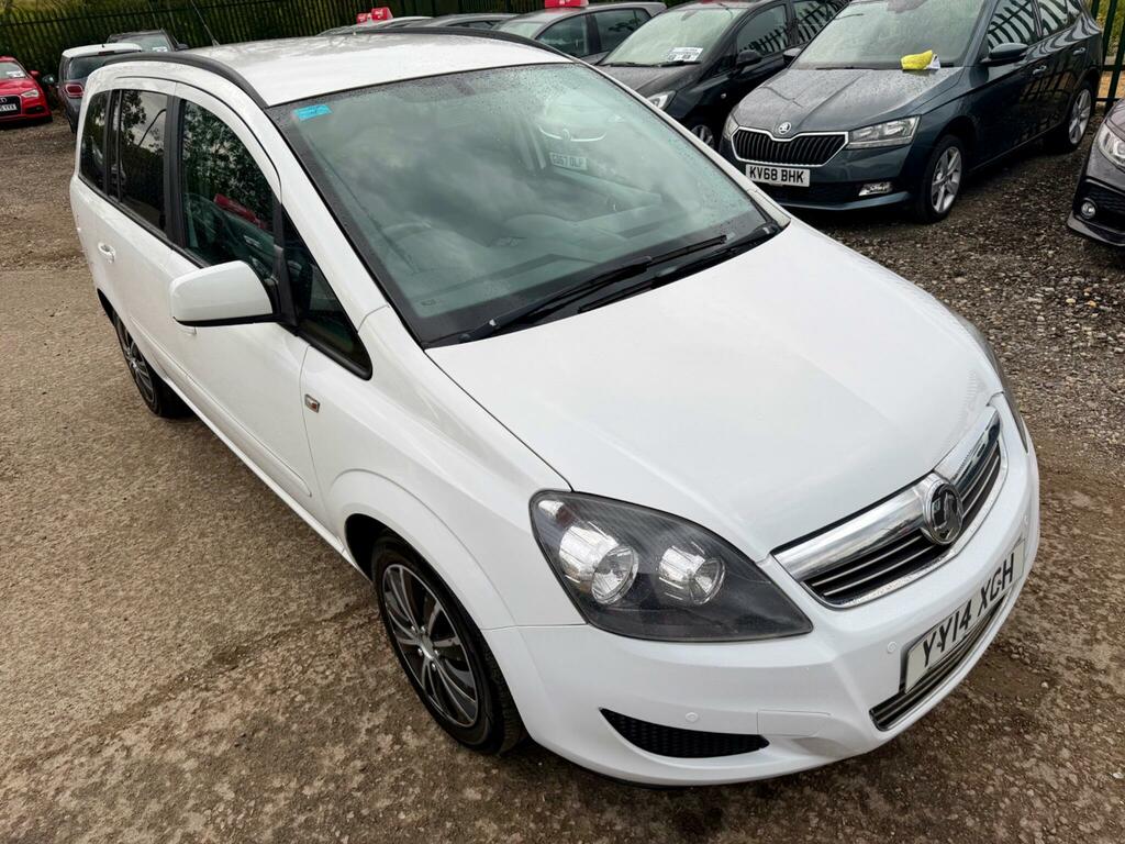 Vauxhall Zafira Exclusiv White #5