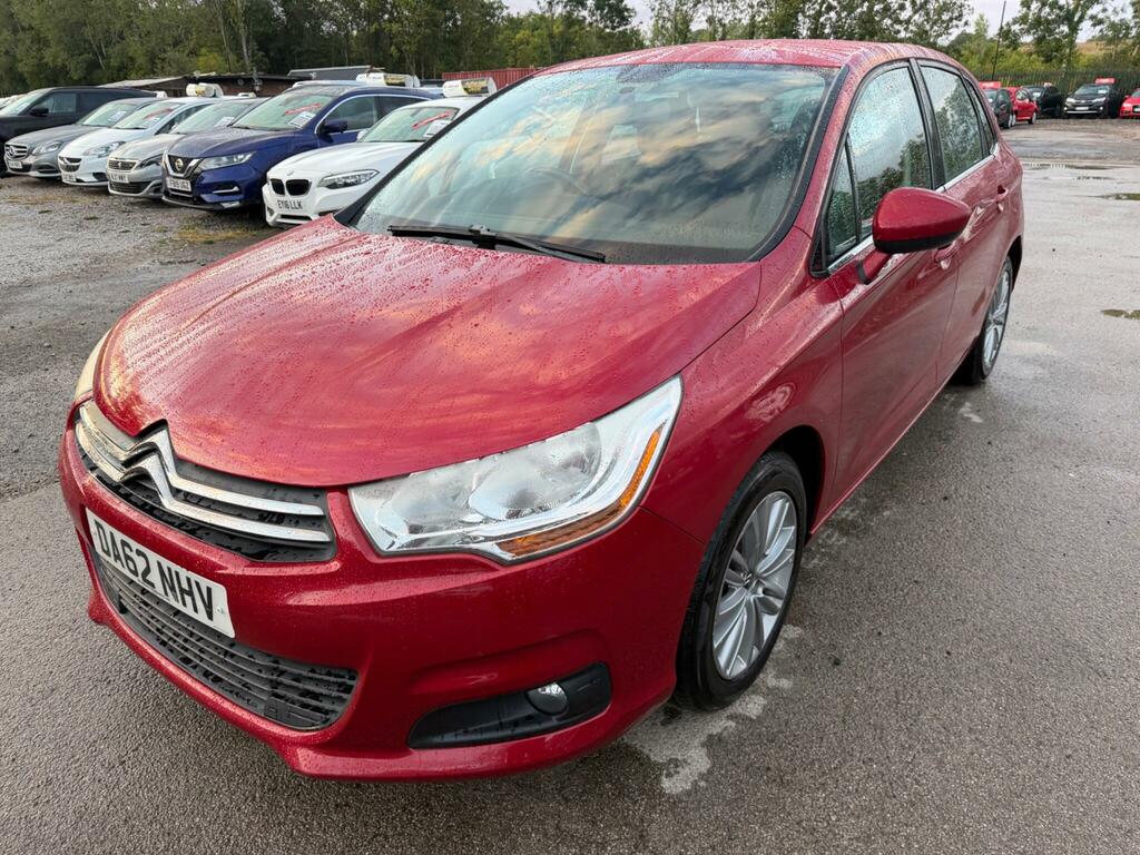 Citroen C4 Vtr Red