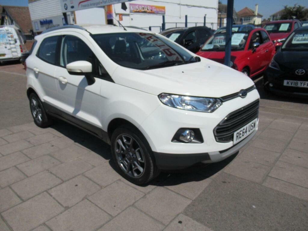 Ford Ecosport 1.0T Ecoboost Titanium 2Wd Euro 5 S S White #4