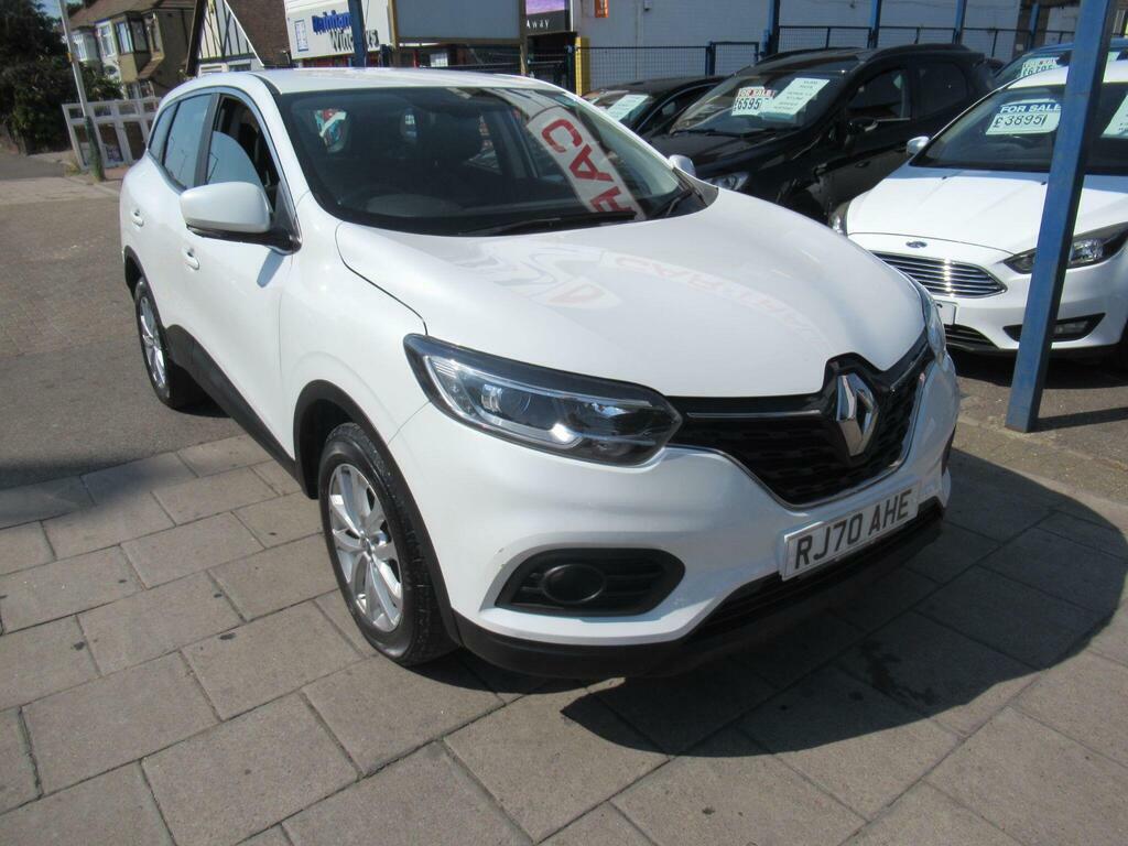 Renault Kadjar 1.3 Tce Play Edc Euro 6 S S White #4