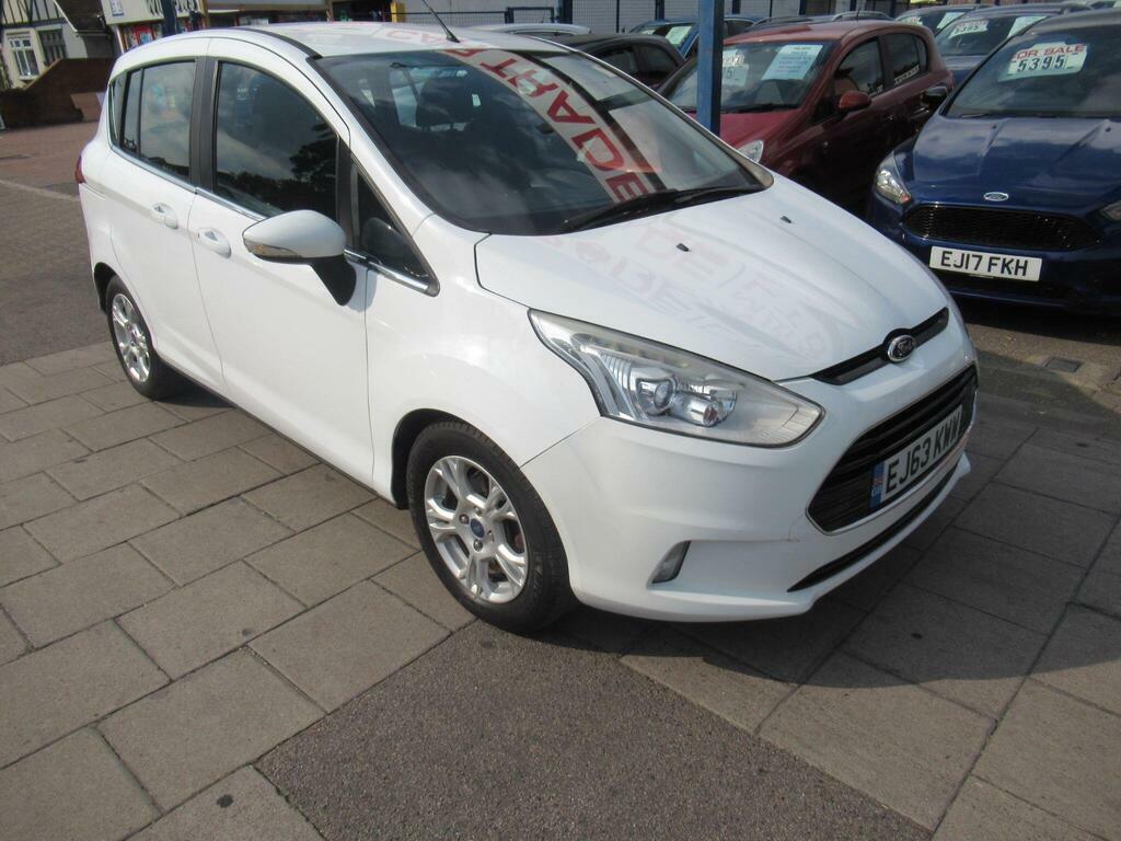 Ford B-Max 1.6 Zetec Powershift Euro 5 White #4