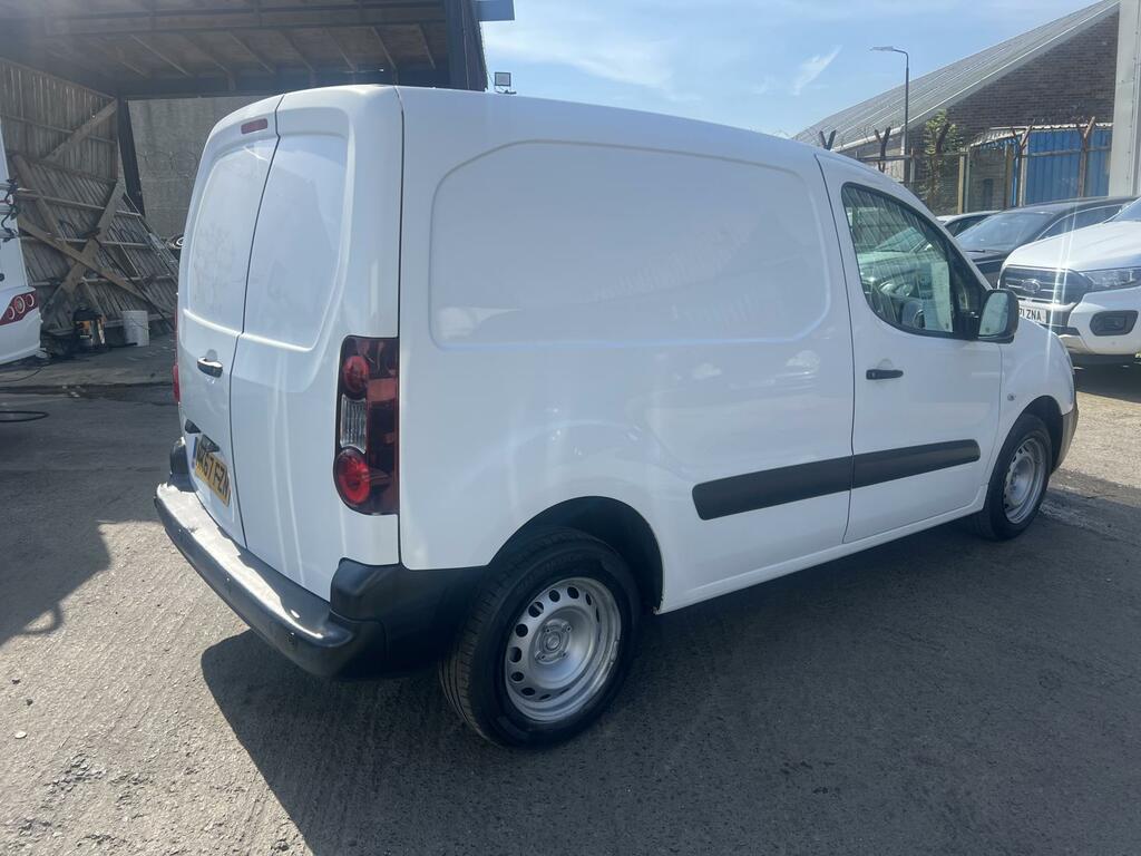 Citroen Berlingo 1.6 Bluehdi 850 Enterprise Panel Van Ma MK67FZN White #4