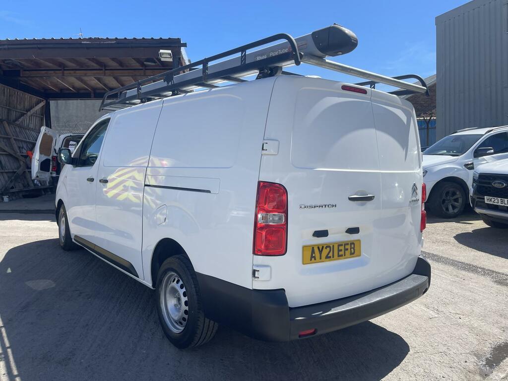 Citroen Dispatch 1.5 Bluehdi 1200 Enterprise XL Panel Van 6Dr Diese AY21EFB White #4