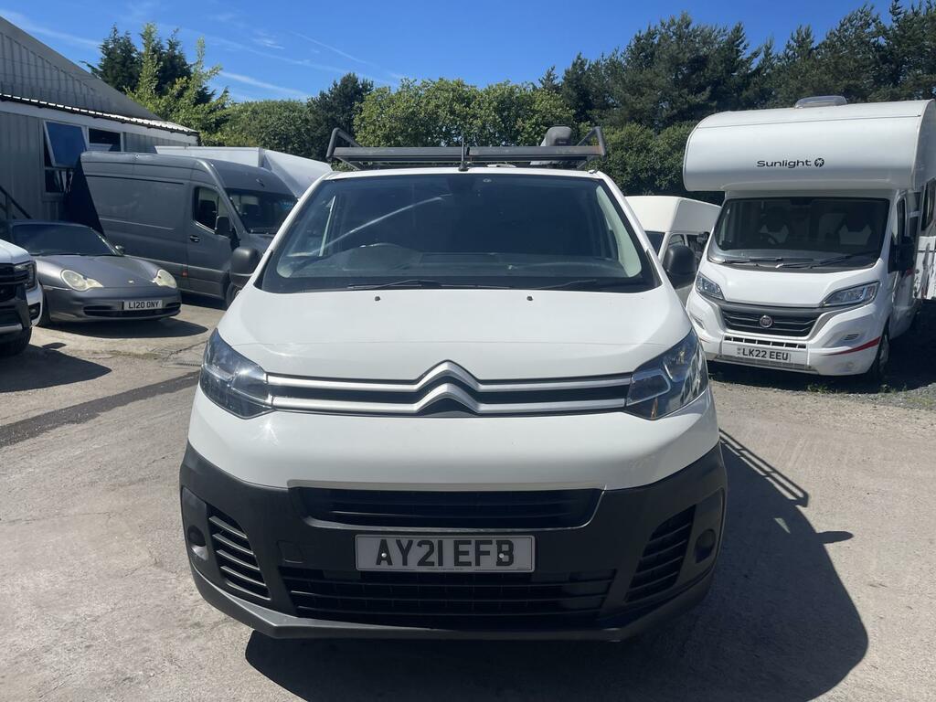 Citroen Dispatch 1.5 Bluehdi 1200 Enterprise XL Panel Van 6Dr Diese AY21EFB White #2