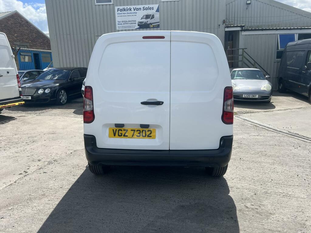 Citroen Berlingo 1.5 Bluehdi 1000 Enterprise M Pro Panel Van Di VGZ7302 White #6