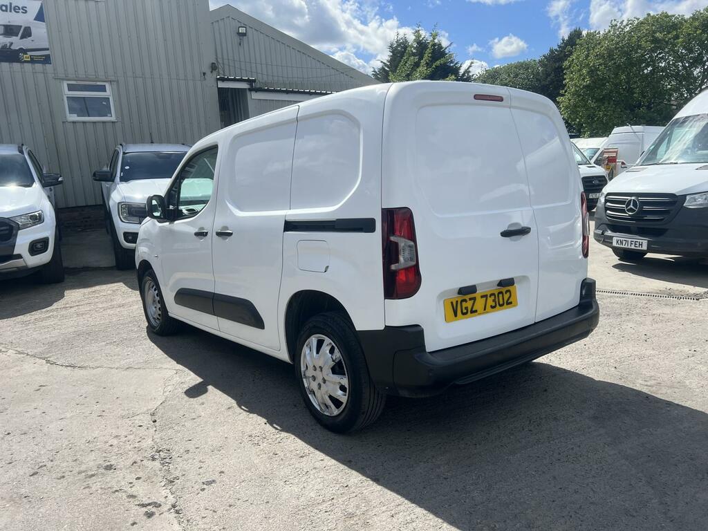 Citroen Berlingo 1.5 Bluehdi 1000 Enterprise M Pro Panel Van Di VGZ7302 White #5