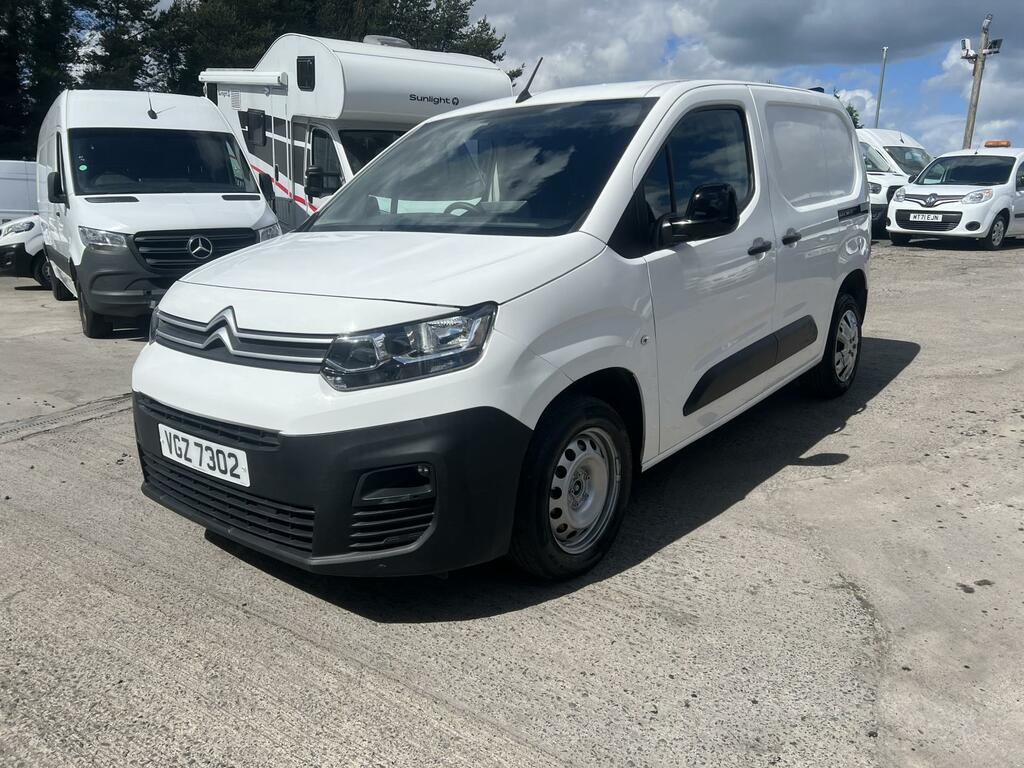 Citroen Berlingo 1.5 Bluehdi 1000 Enterprise M Pro Panel Van Di VGZ7302 White #3
