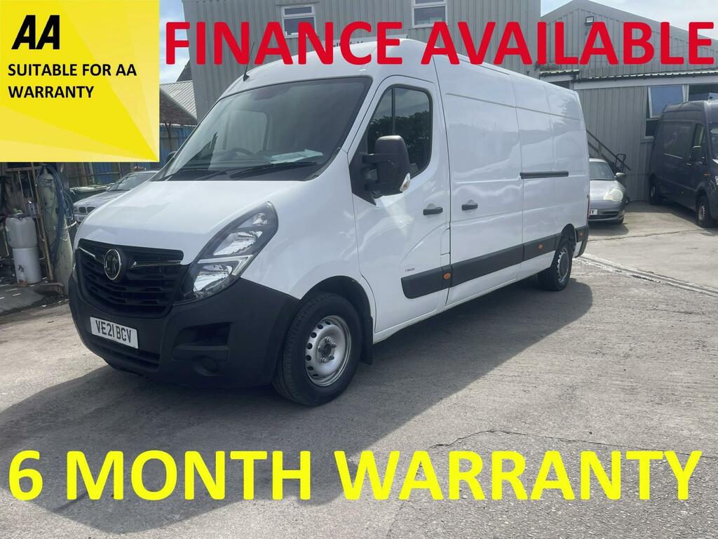 Vauxhall Movano 2.3 Cdti 3500 Biturbo Edition Panel Van White