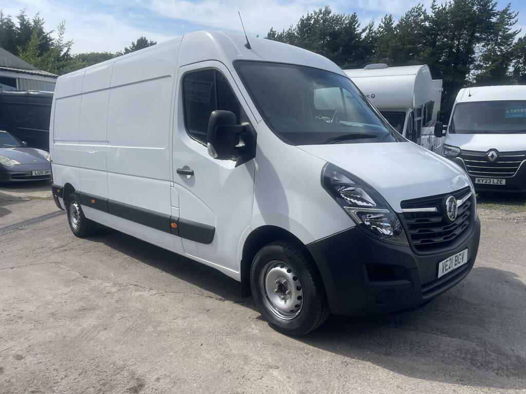 Vauxhall Movano 2.3 Cdti 3500 Biturbo Edition Panel Van VE21BCV White #3