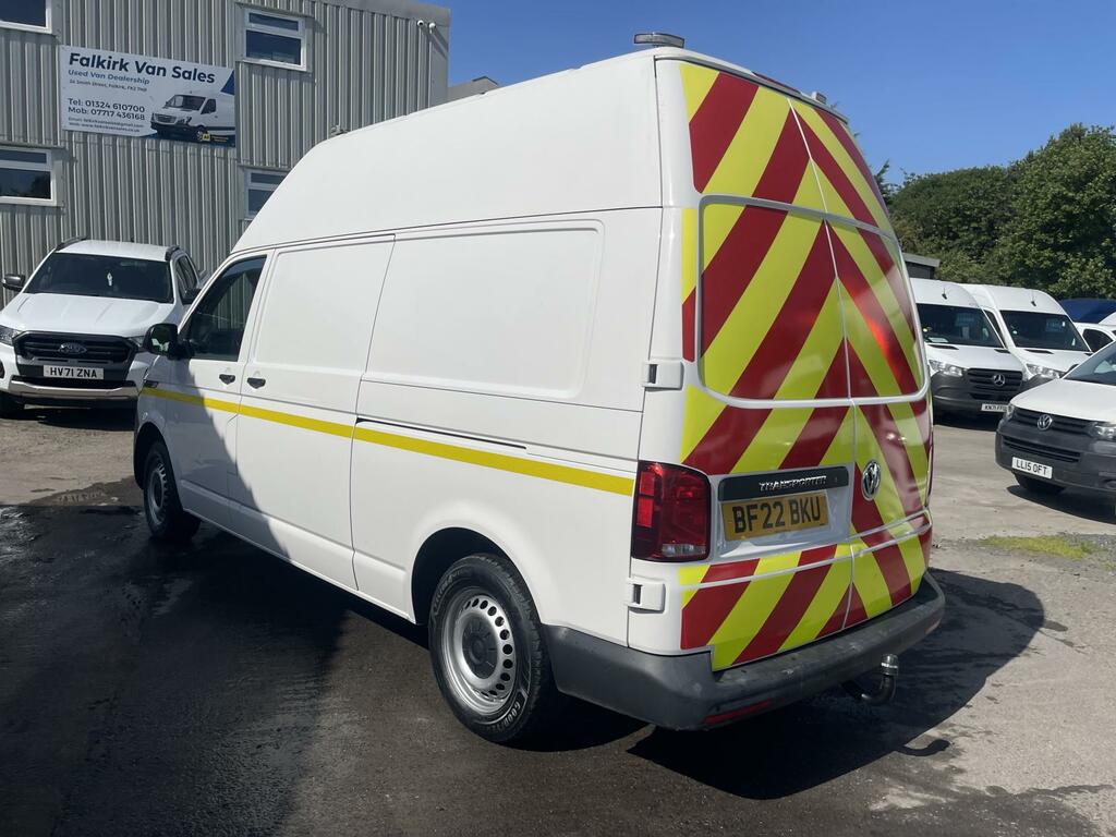 Volkswagen Transporter 2.0 Tdi T32 Startline Panel Van BF22BKU White #3