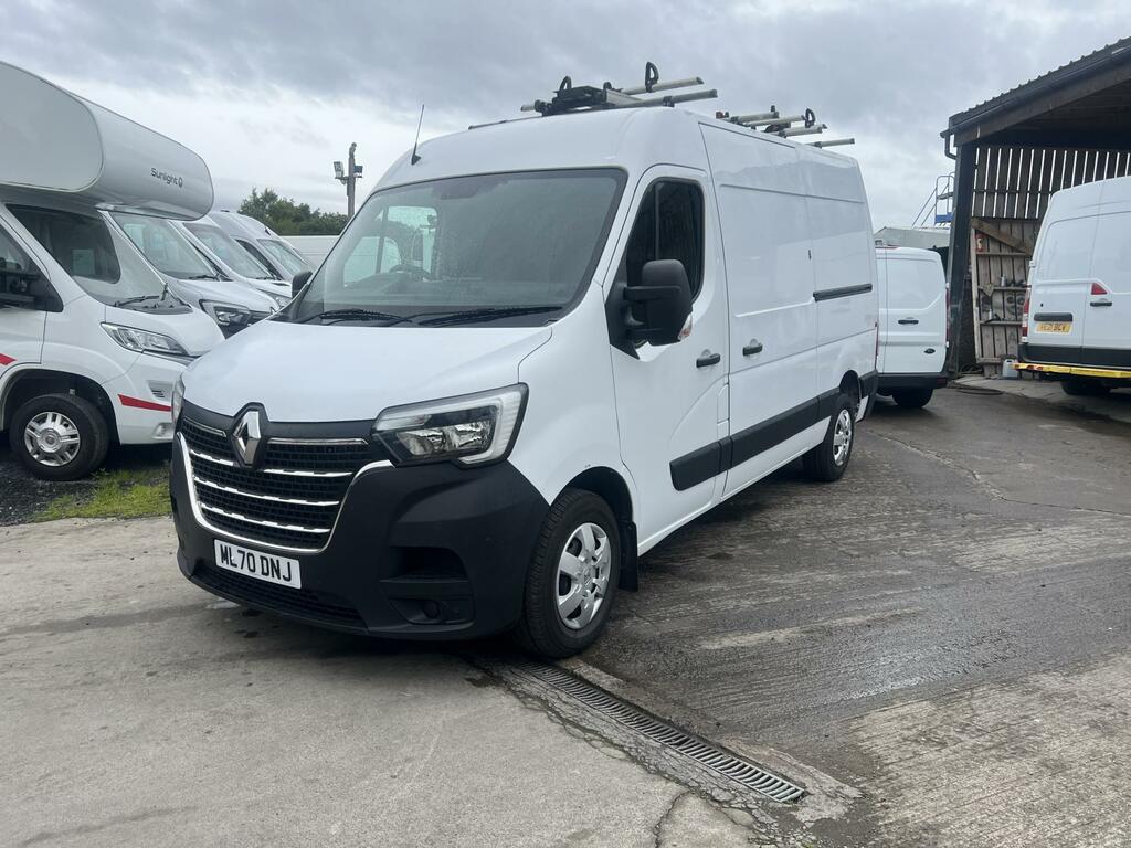 Renault Master 2.3 Dci Energy 35 Business Panel Van M ML70DNJ White #2