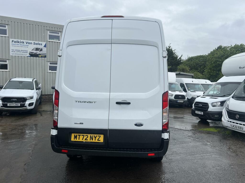 Ford Transit Custom 2.0 350 Ecoblue Mhev Leader Panel Van M MT72NYZ White #5