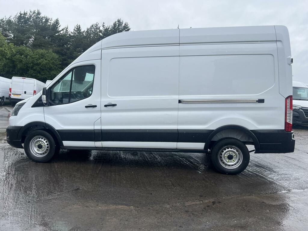 Ford Transit Custom 2.0 350 Ecoblue Mhev Leader Panel Van M MT72NYZ White #3