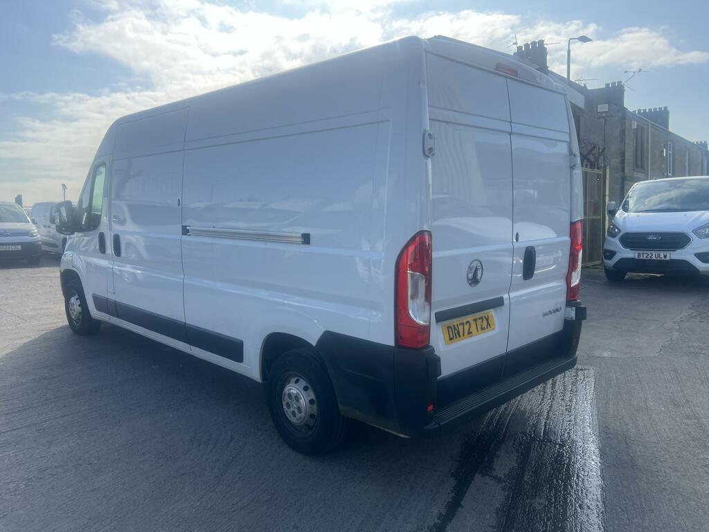 Vauxhall Movano 2.2 Cdti 3500 Biturbo Dynamic Panel Van DN72TZX White #6