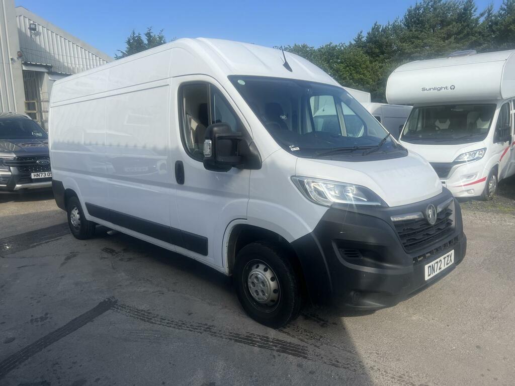 Vauxhall Movano 2.2 Cdti 3500 Biturbo Dynamic Panel Van DN72TZX White #2
