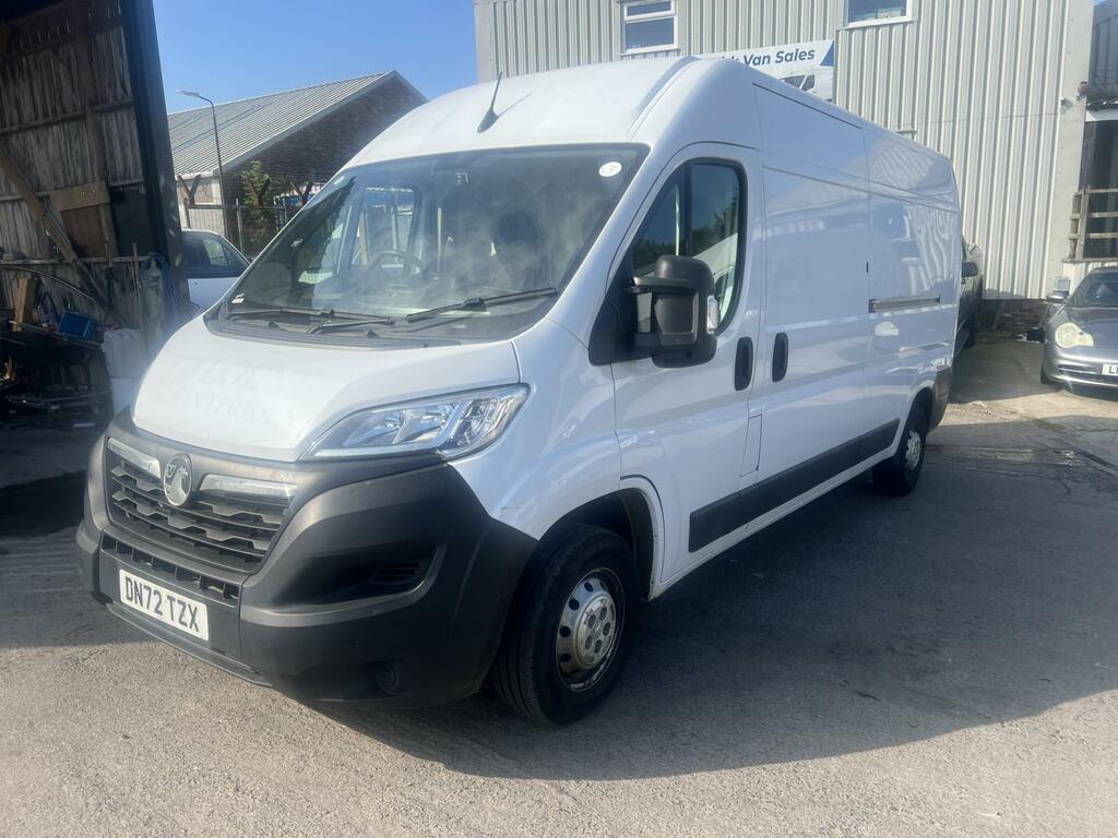 Vauxhall Movano 2.2 Cdti 3500 Biturbo Dynamic Panel Van DN72TZX White #4