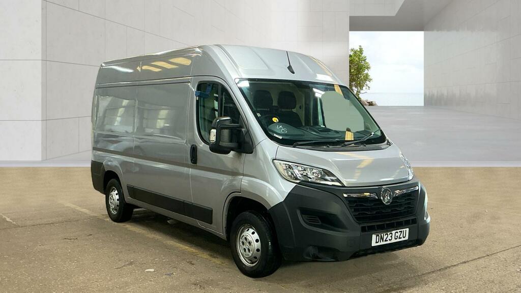 Vauxhall Movano Prime Silver
