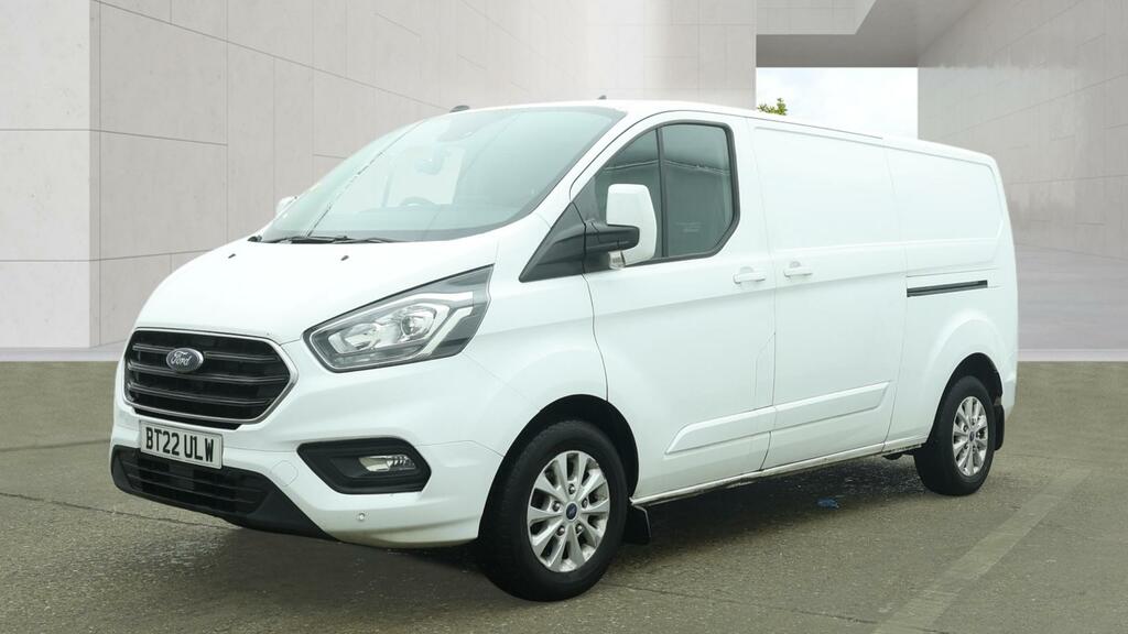 Ford Transit Custom 2.0 300 Ecoblue Limited Panel Van Manua BT22ULW White #2