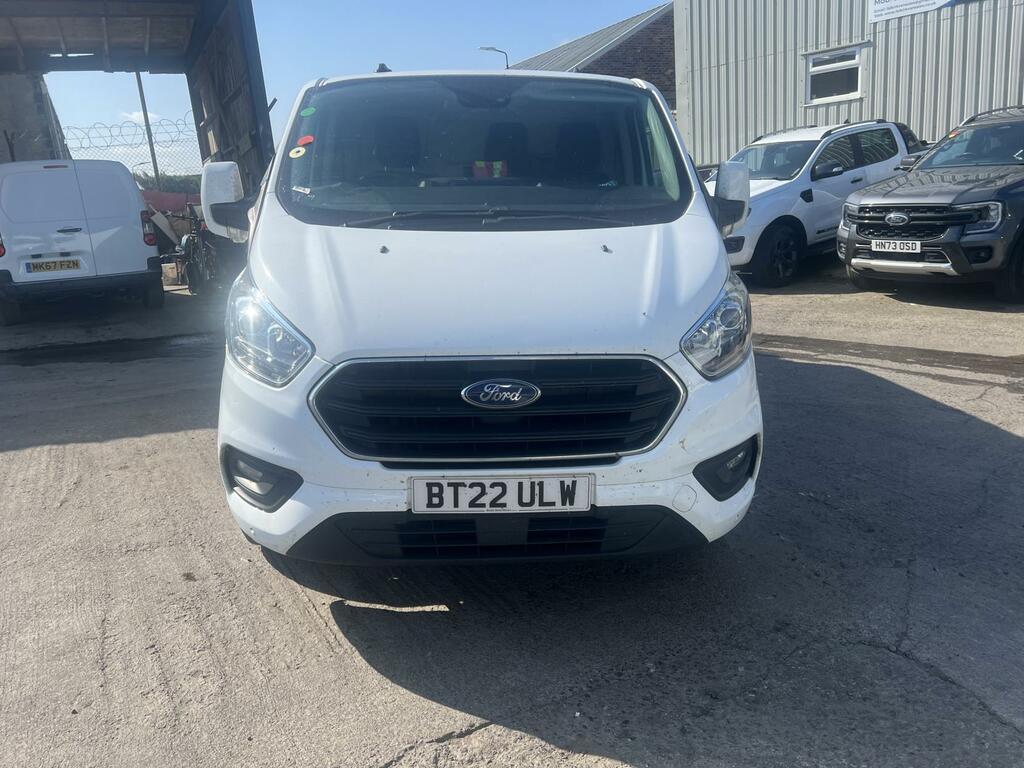 Ford Transit Custom 2.0 300 Ecoblue Limited Panel Van Manua BT22ULW White #2
