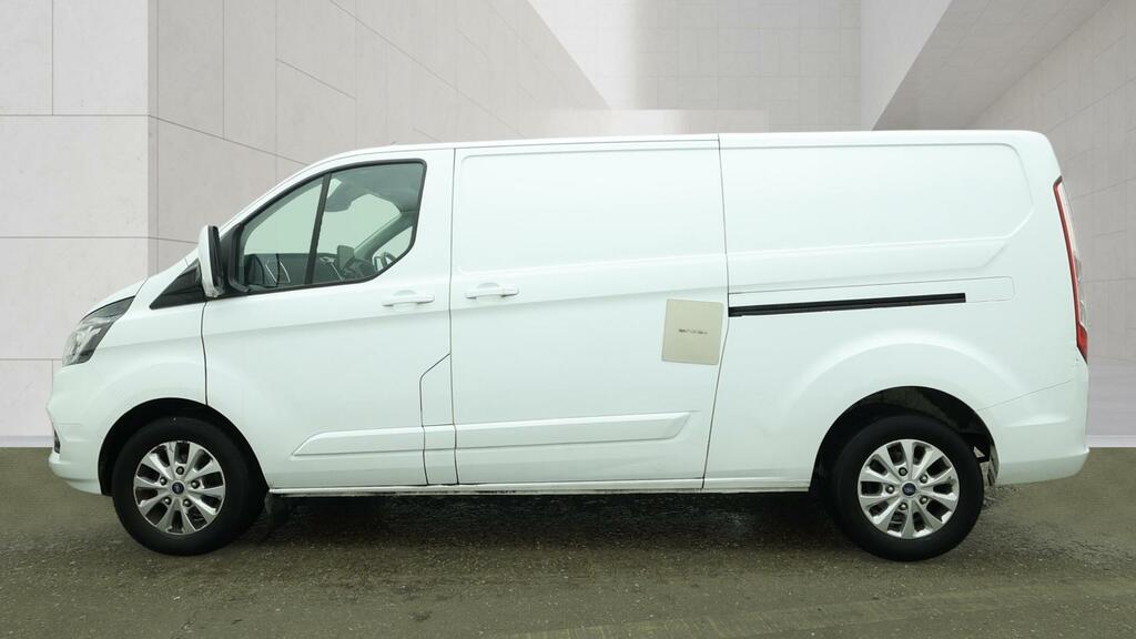 Ford Transit Custom 2.0 300 Ecoblue Limited Panel Van Manua BT22UKV White #6