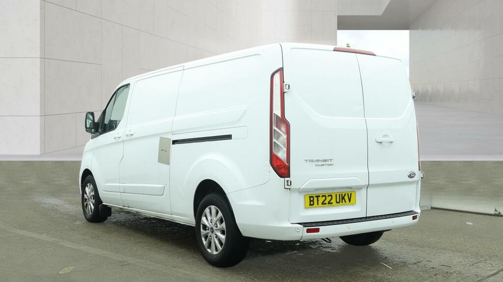Ford Transit Custom 2.0 300 Ecoblue Limited Panel Van Manua BT22UKV White #3