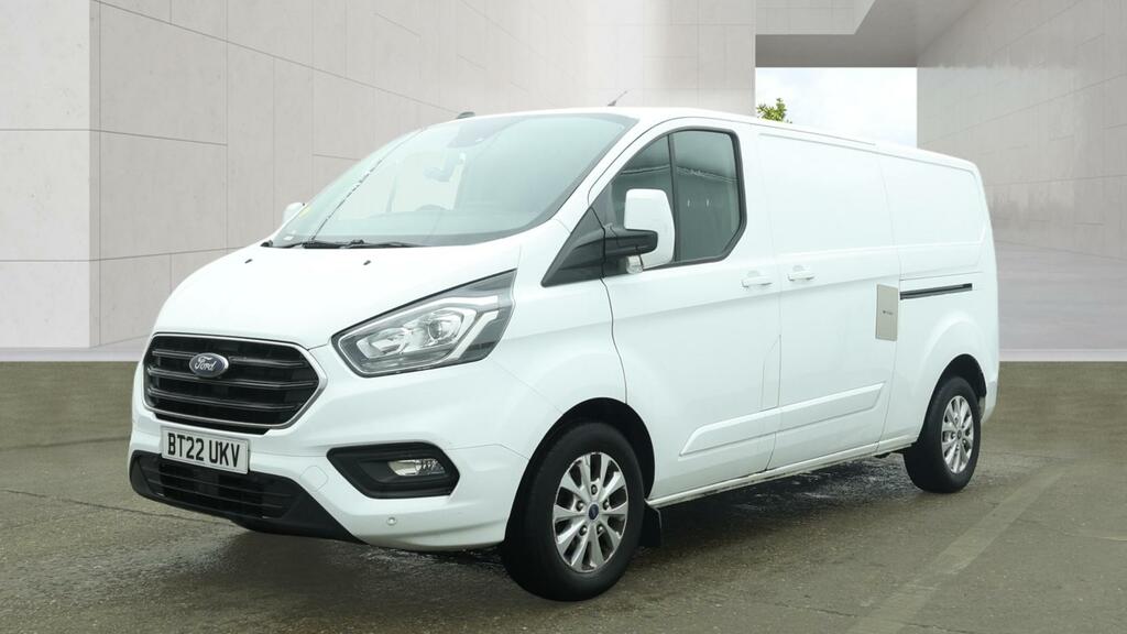 Ford Transit Custom 2.0 300 Ecoblue Limited Panel Van Manua BT22UKV White #2
