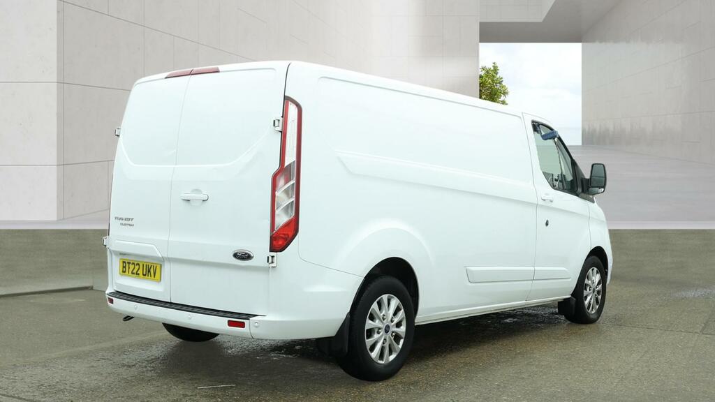 Ford Transit Custom 2.0 300 Ecoblue Limited Panel Van Manua BT22UKV White #4