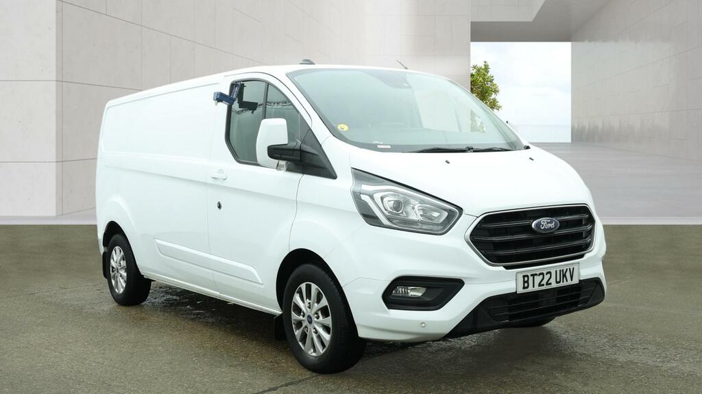 Ford Transit Custom 2.0 300 Ecoblue Limited Panel Van Manua BT22UKV White