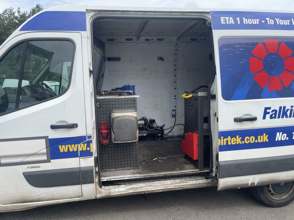 Vauxhall Movano 2.3 Cdti 3500 Panel Van Fwd L2 H WP19XDM White #6