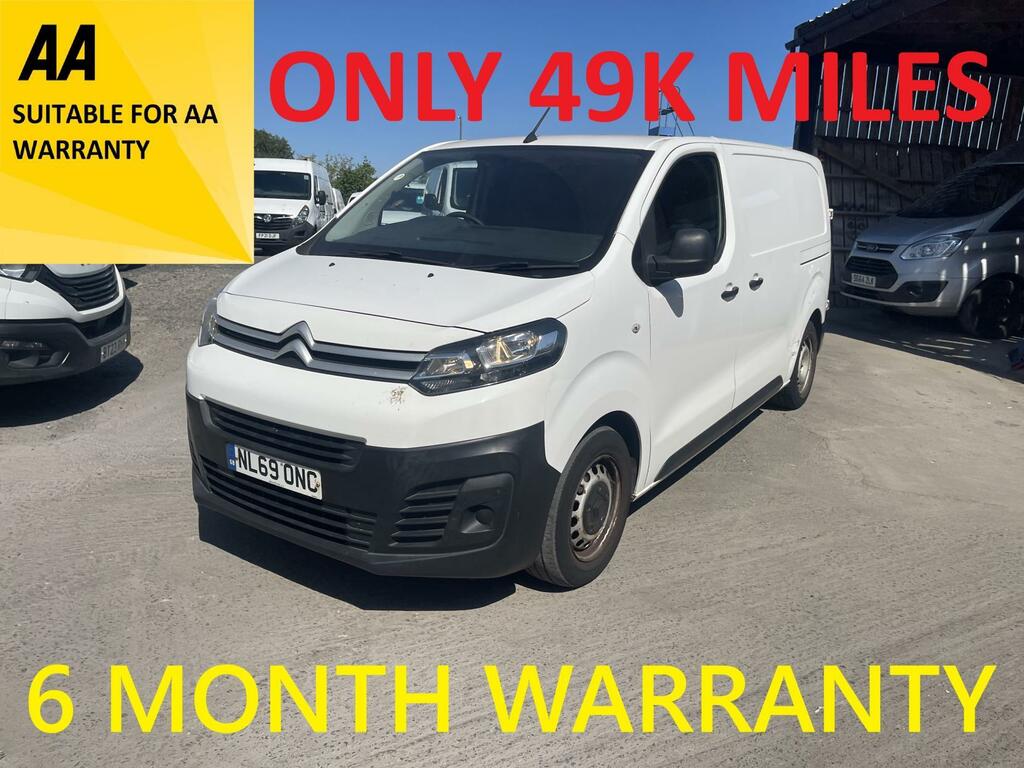 Citroen Dispatch 1.5 Bluehdi 1000 X M Panel Van 6Dr F White