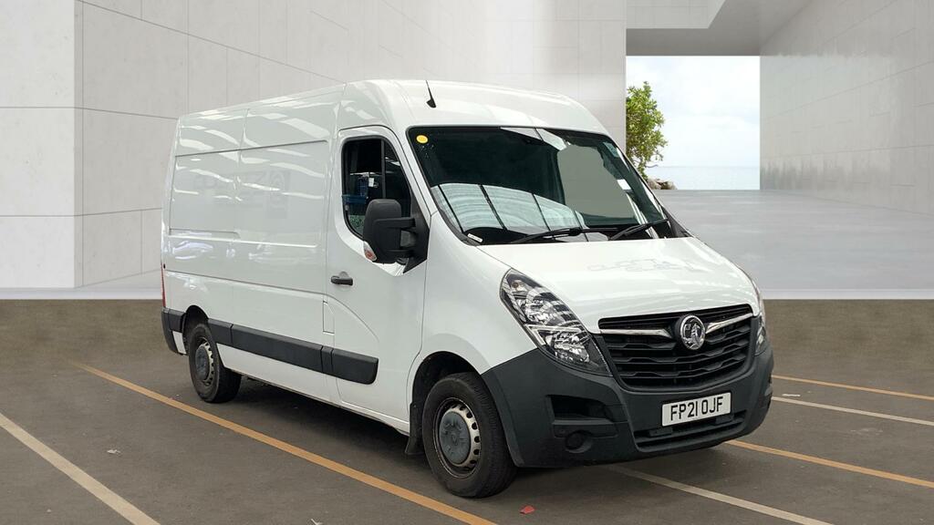 Vauxhall Movano Edition White