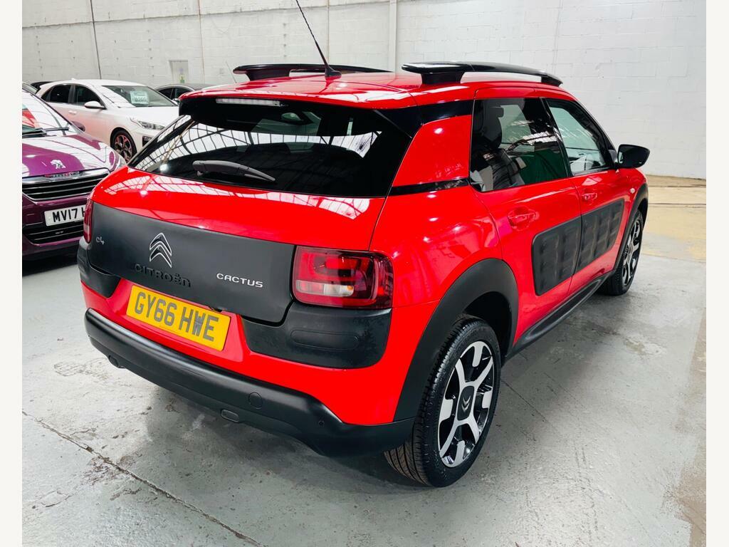 Citroen C4 Cactus 1.2 Puretech Flair Euro 6 S S Red #4