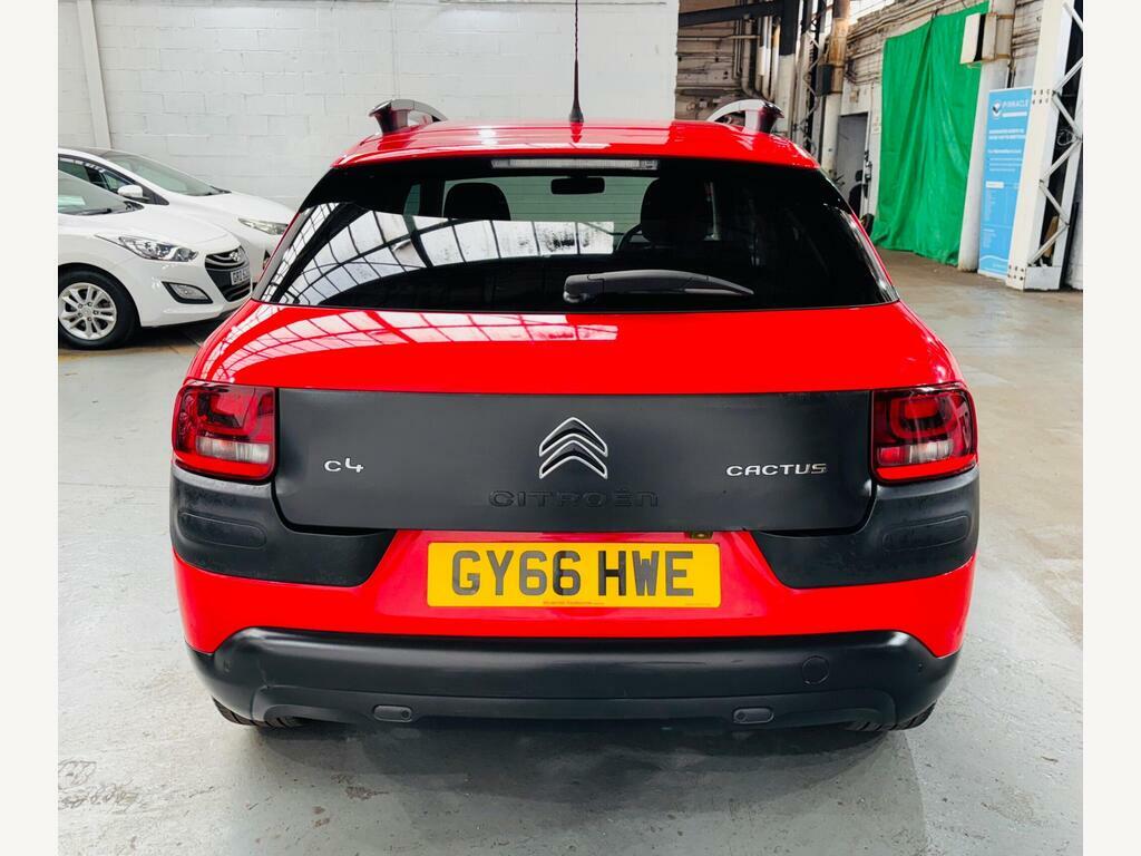 Citroen C4 Cactus 1.2 Puretech Flair Euro 6 S S Red #5