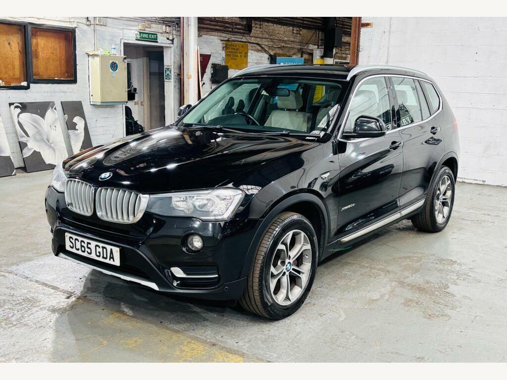 BMW X3 2.0 20D Xline Xdrive Euro 6 S S Black #3