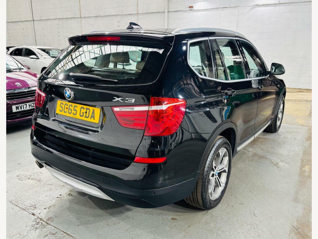 BMW X3 2.0 20D Xline Xdrive Euro 6 S S Black #4